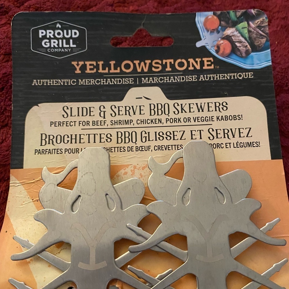 Proud Grill Slide & Serve BBQ Skewers. Brand new set of 4. - Picture 2 of 4
